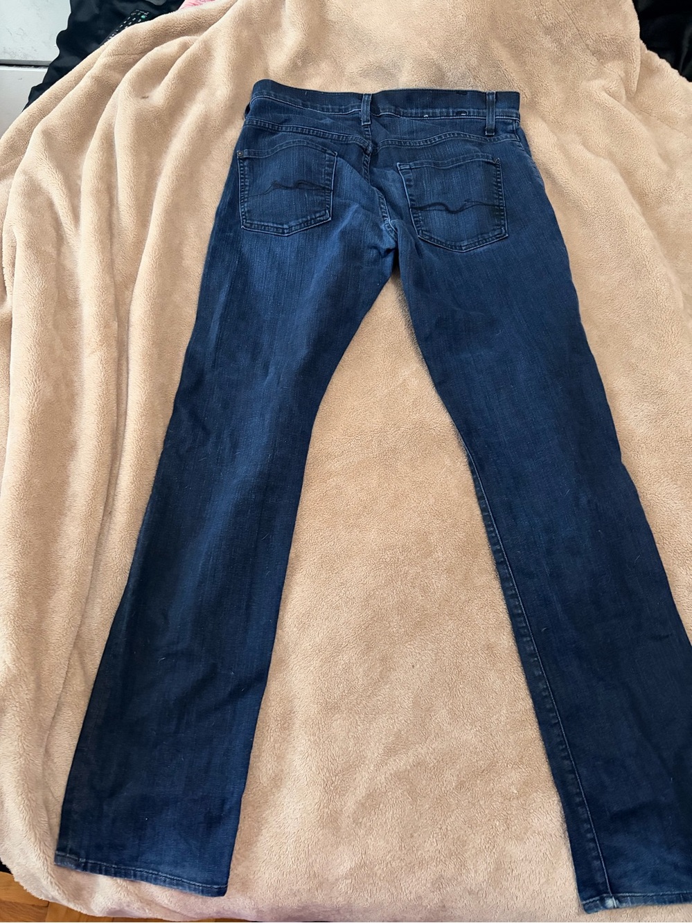Seven - The Straight- Dark Blue Straight Leg Jeans Size 32